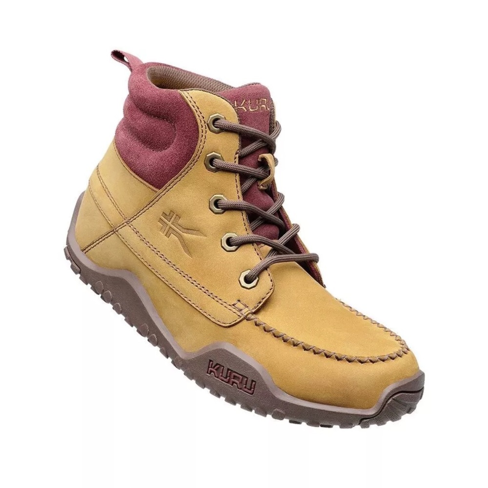 KURU Quest Brown Leather Lace Up Footwear Hiking Women Size 10 Shoes Waterproof
